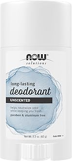 Solutions, Long Lasting Deodorant, Unscented, Paraben & Aluminum Free, 2.2-Ounce