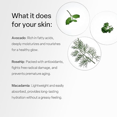 Miniatura 3 de TEIA Cosmetics - Aceite facial nutritivo para pieles secas con aceite de rosa mosqueta. No tóxico, vegano, libre de crueldad.