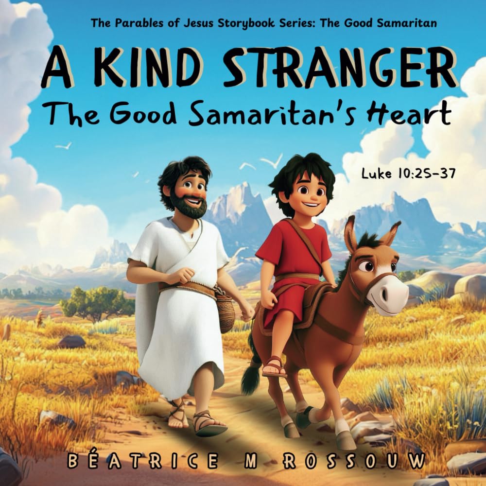 A Kind Stranger: The Good Samaritan's Heart: An Illustrated Children’s Bible Story on the Parable of the Good Samaritan | Teaching Kindness, ... Love (Growing Faith, One Story at a Time)