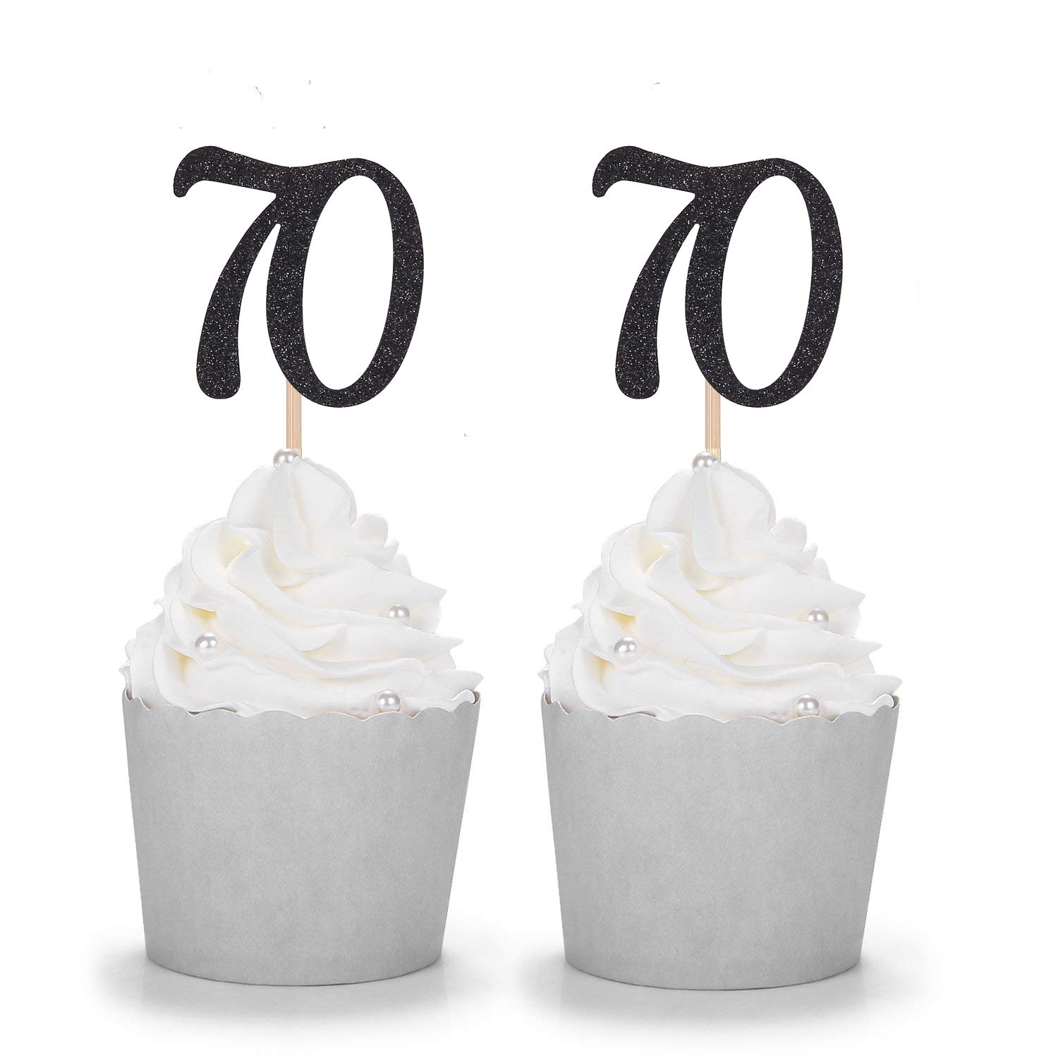 buy-24-counts-black-glitter-number-70-cupcake-toppers-for-70th-birthday