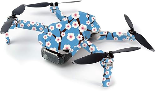 MightySkins Skin compatible con DJI Mavic Mini dron portátil Quadcopter - Primavera japonesa | Cubierta de vinilo protectora, duradera y única |