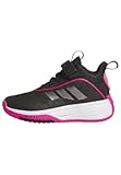 Unisex-Child Own The Game 3&period;0 Mid Top Elastic Lace & Strap Basketball Sneaker