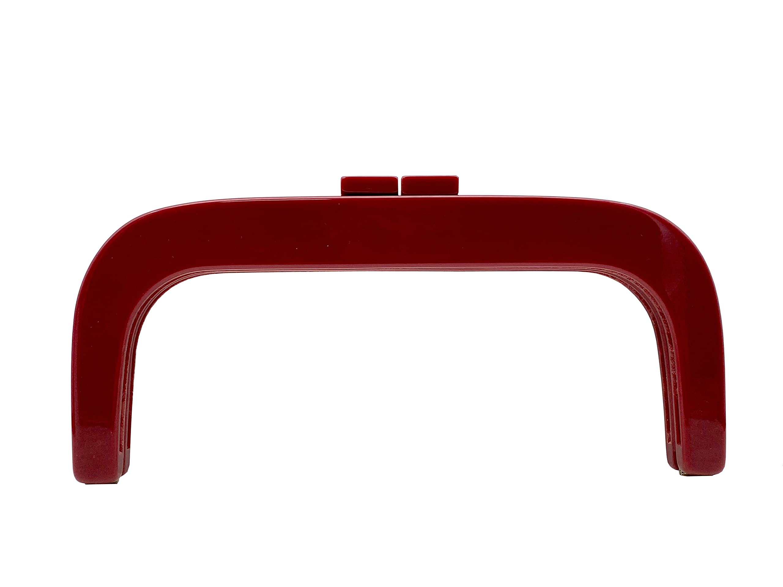Cadre rectangulaire résine acrylique pour sac à main stable sans couture de fermoir M166