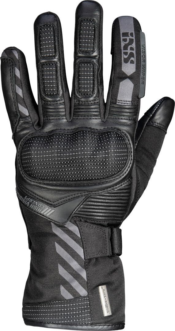 IXS Glasgow-ST 2.0 Damskie rękawice motocyklowe, czarny, XL