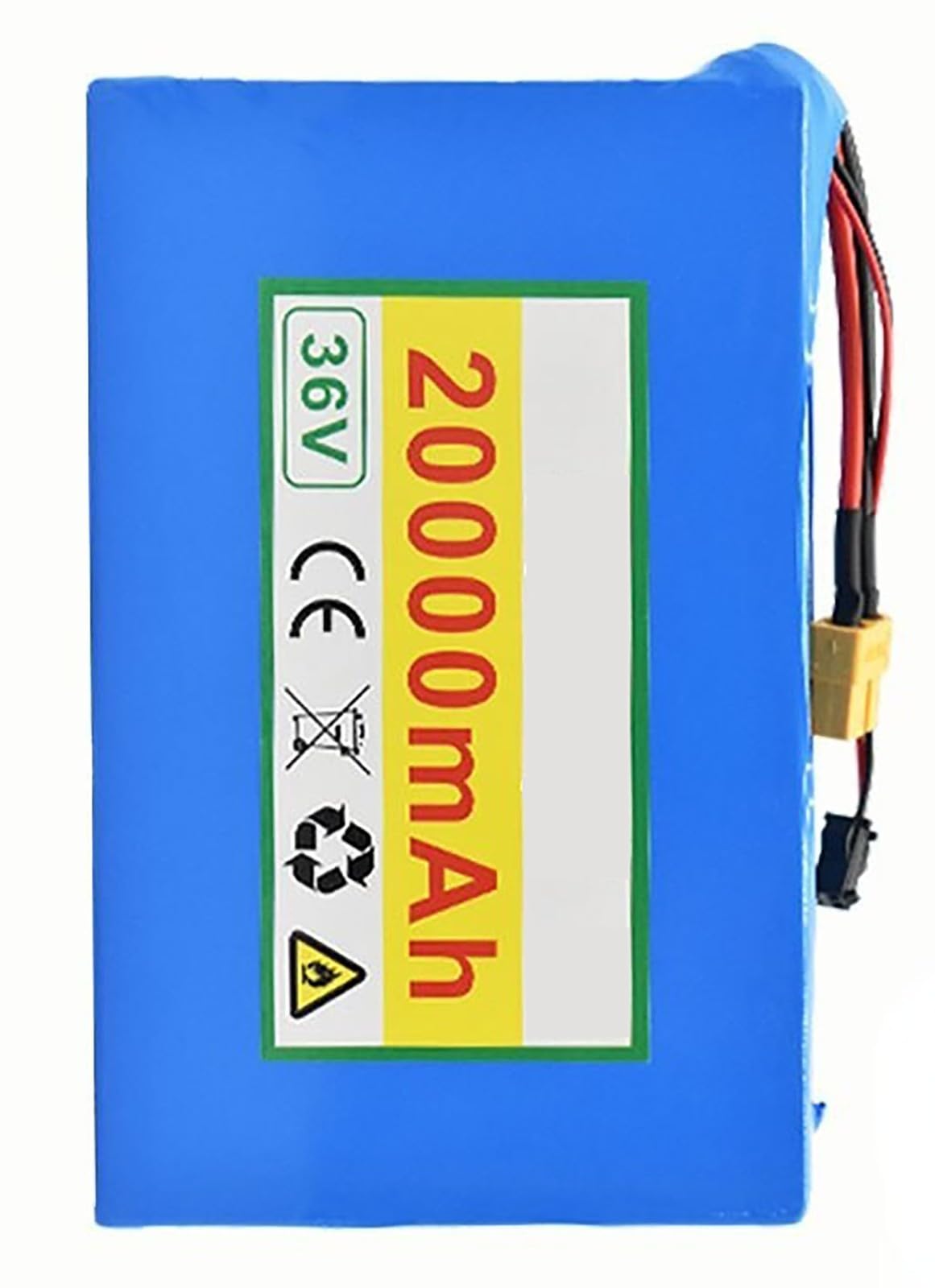 36V Ebike Batería 36V 20Ah 10S2P Batería para Bicicleta Electrica con Cargador Y BMS, Batería De Alta Potencia para 250W 350W 500W 750W 800W Motores