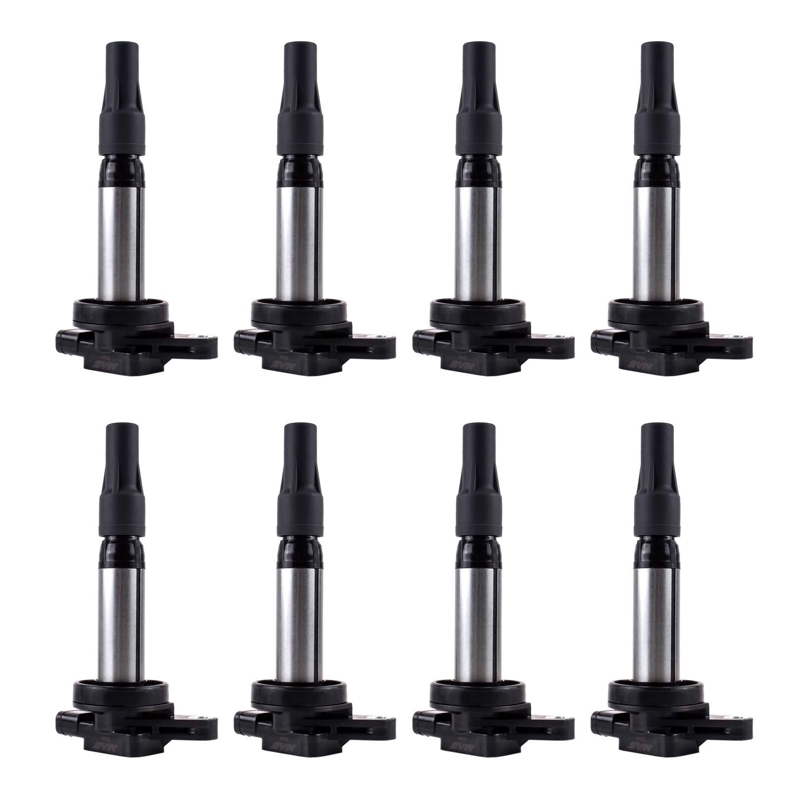 MAS Set of 8 Ignition Coils Pack Compatible with Land Rover Range Rover Jaguar S-Type Vanden 4.2L V8 Replacement for UF533 C1678 UF519 AJ87644