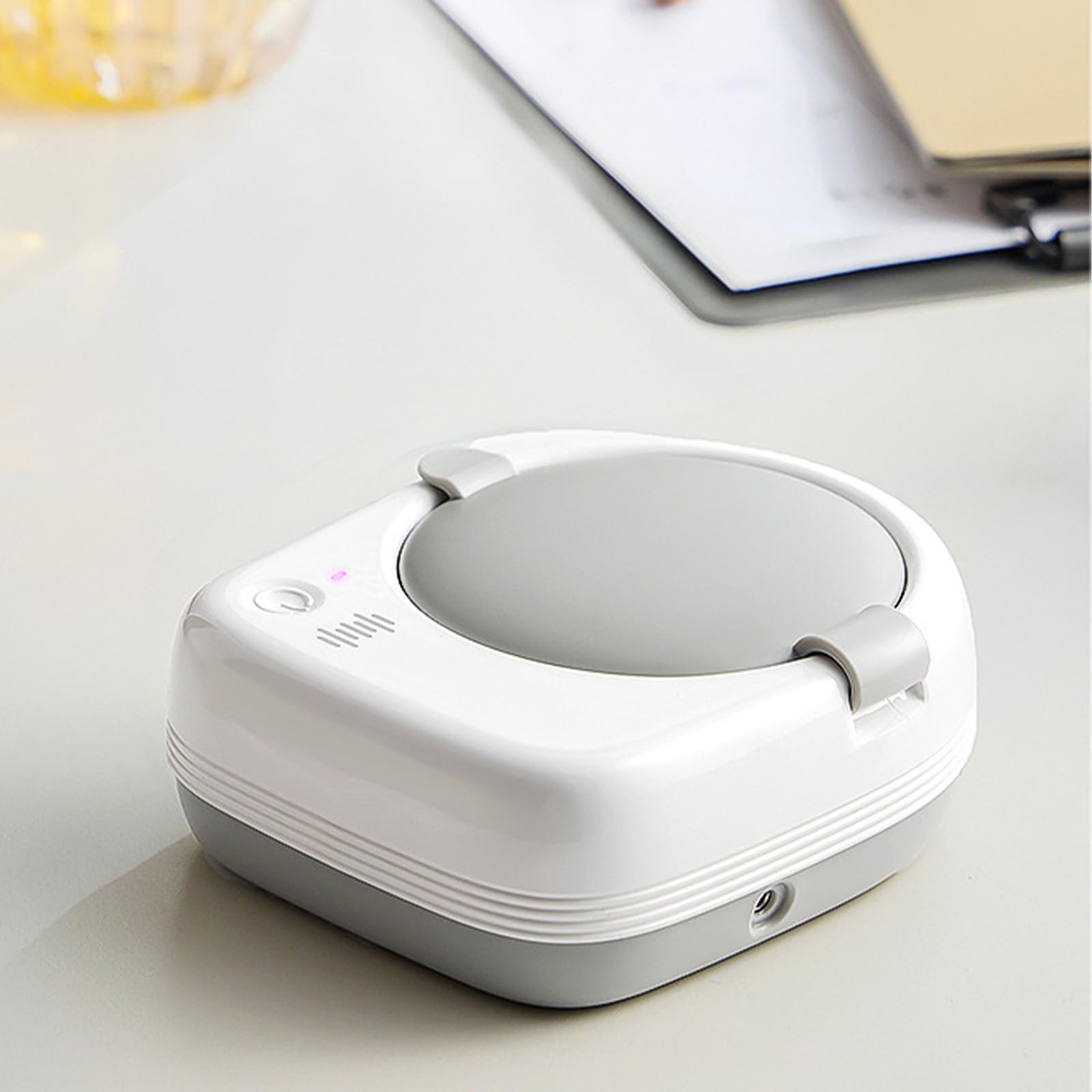 Nettoyeur à ultrasons pour appareils de contention (50 kHz, 80 ml)-White