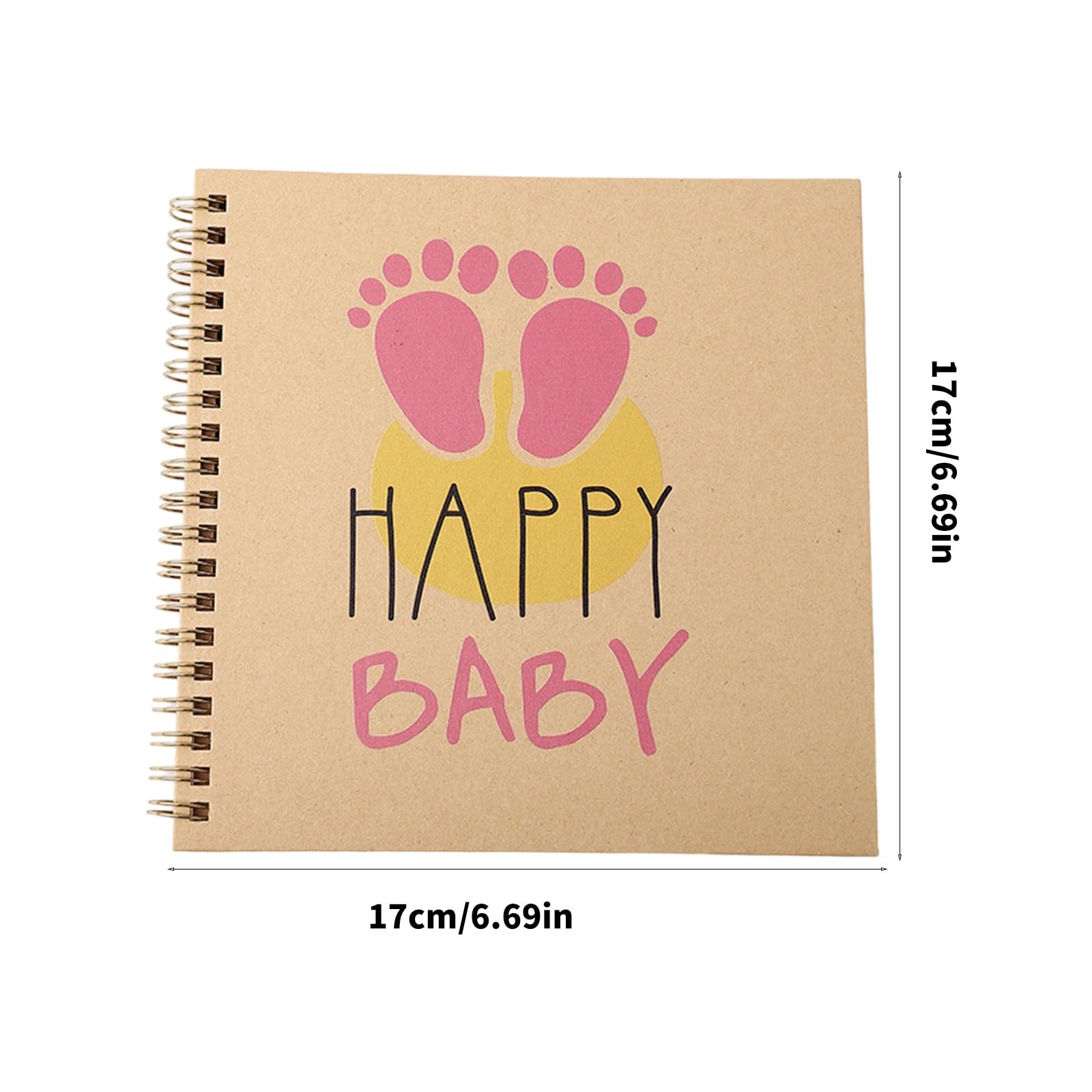 Album dei ricordi per bambini, per attività precoci, con carta sicura e pagine creative, album per il primo anno