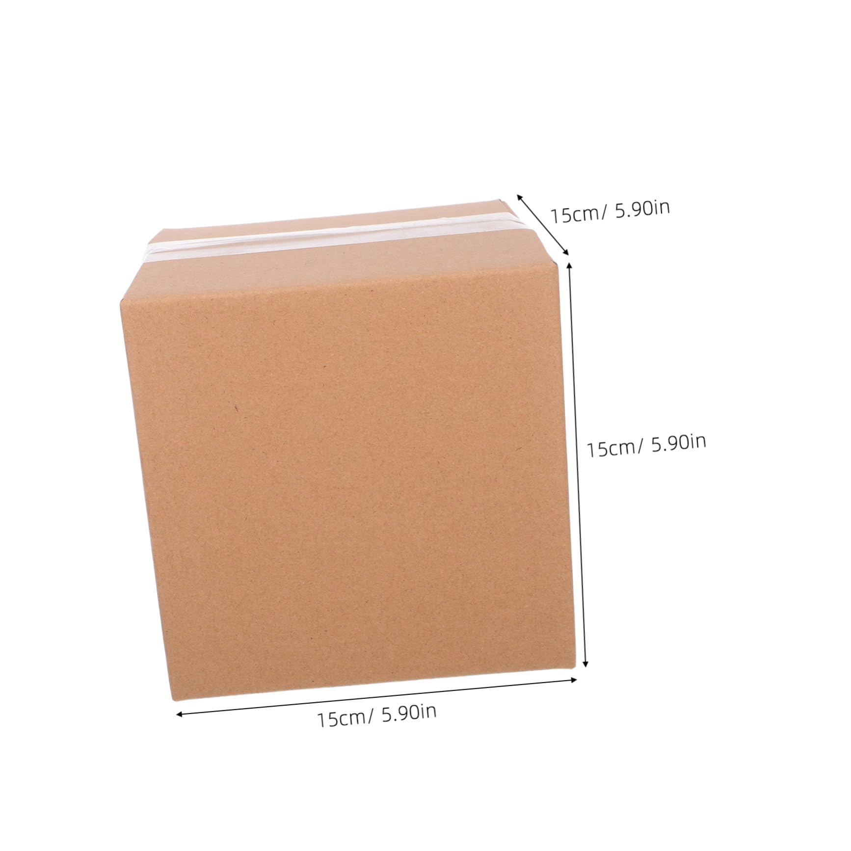 DOITOOL 15piezas Cajas de Envío Corrugadas Cuadradas Marrones para Paquetes Pequeños para Embalaje de Mudanzas y Envío de Paquetes Pequeños
