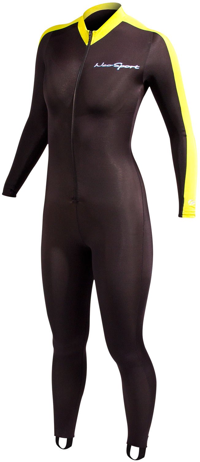 NeoSport Full Body Long Sleeve Lycra Sports Suit for Women and Men – Helps Protect Against UV rays and Skin Irritants - Great for Swimming, Snorkeling, Scuba Diving and All Watersports