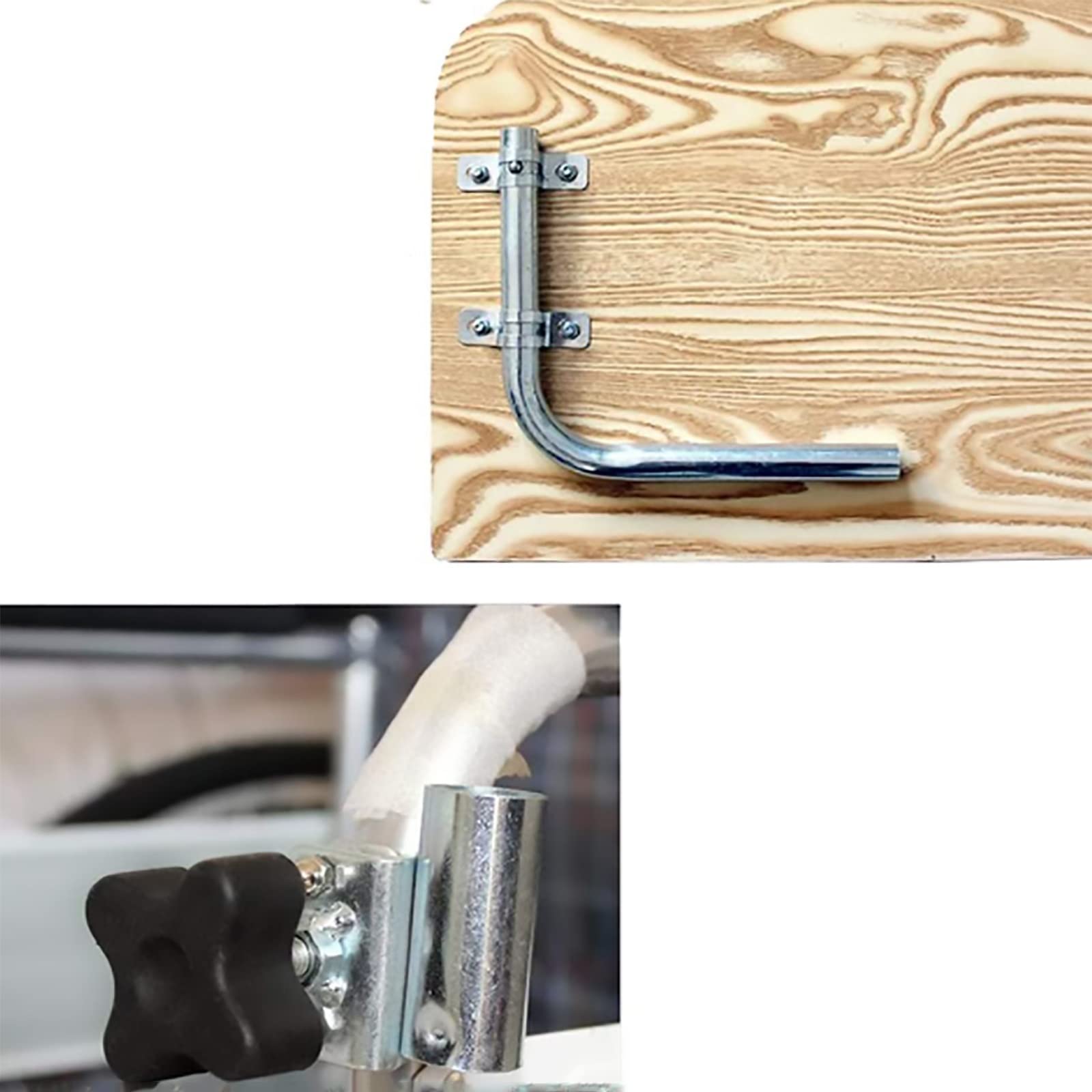 Tavolino per Sedia a rotelle, Tavolo da Pranzo per sedie a rotelle, tavola in Legno Pieghevole, Robusto e Resistente alla Pressione, Vassoio per sedie a rotelle
