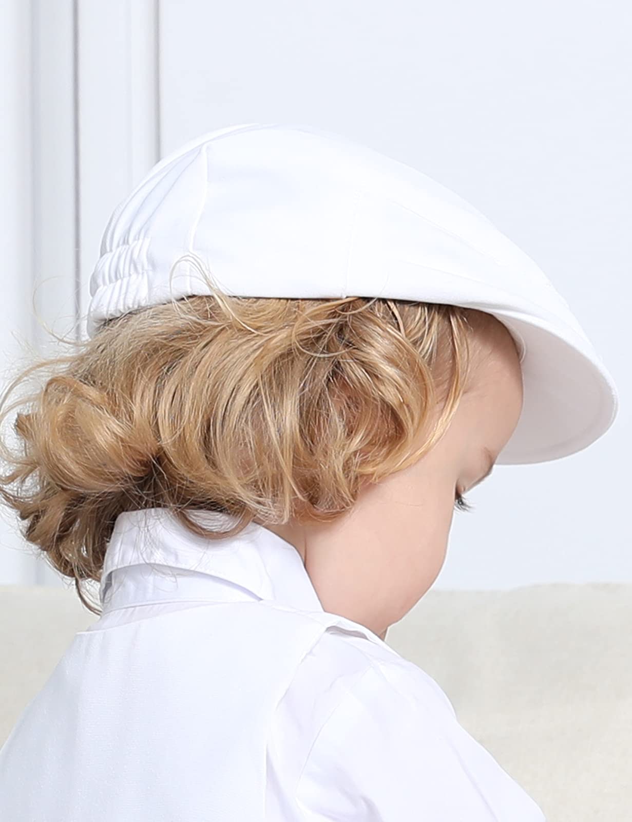 mintgreen Casquette Plate Enfant Beret Bébé Souple Chapeau Vintage Unisexe Carreaux Vintage Gentleman Confortable Classique Printemps Hiver