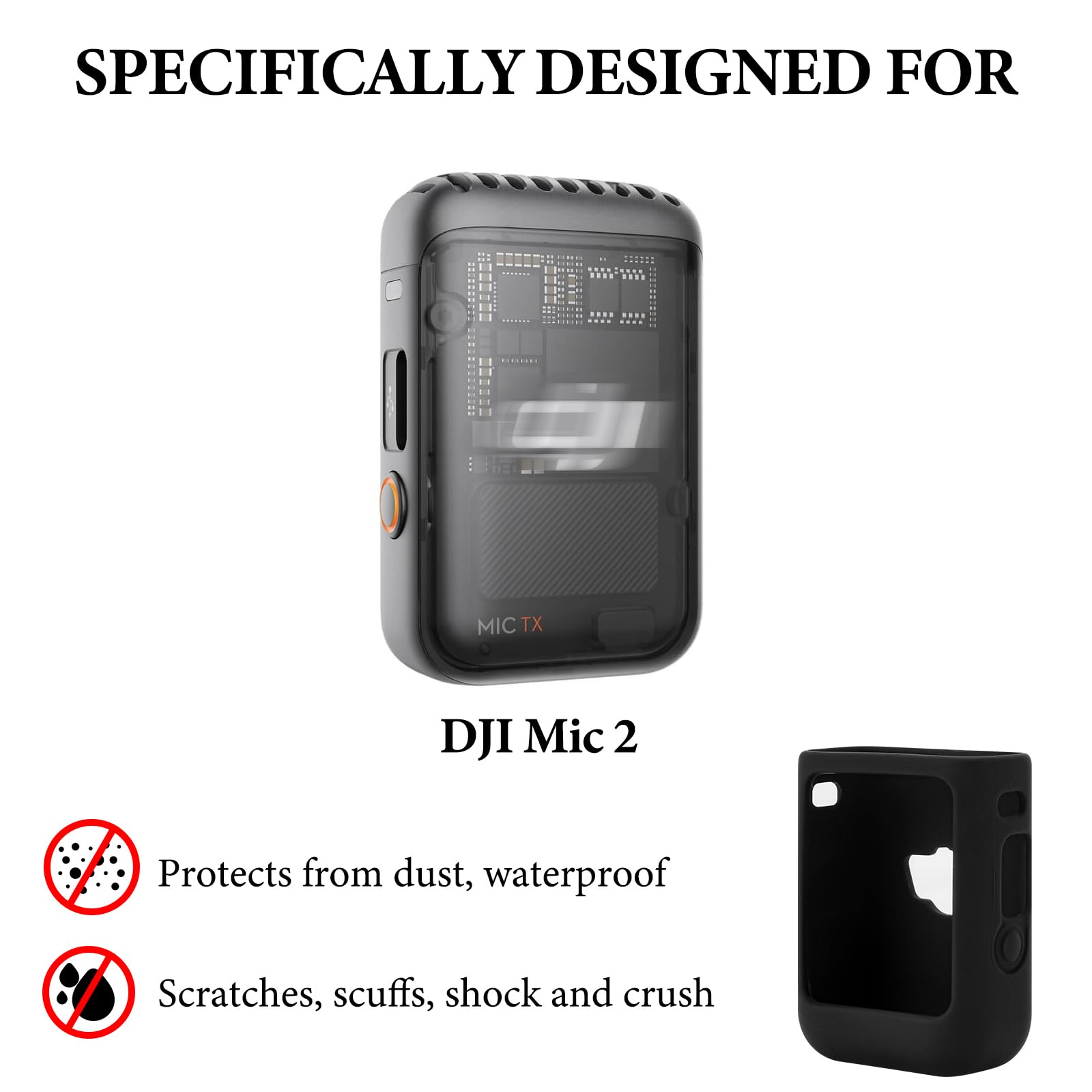 Amazon.com: Geekria for Creators Microphone Case Cover Compatible