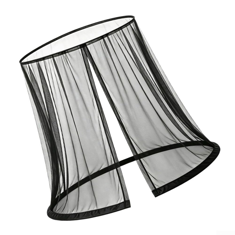 Patio Schirmnetz 300cm Winddicht Insektenschutz(White)