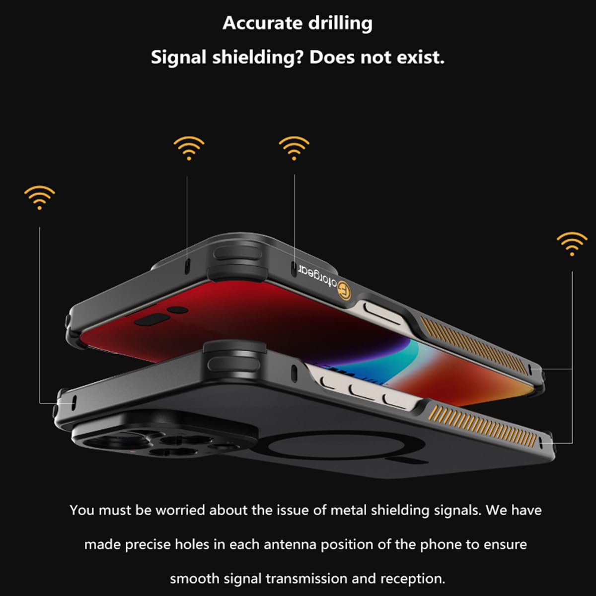 Amazon.co.jp: XCJSYP Fotorgear iPhone 15pro max用磁気ケース