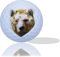 Vista 2 de Juego de 12 pelotas de golf Wild Animal