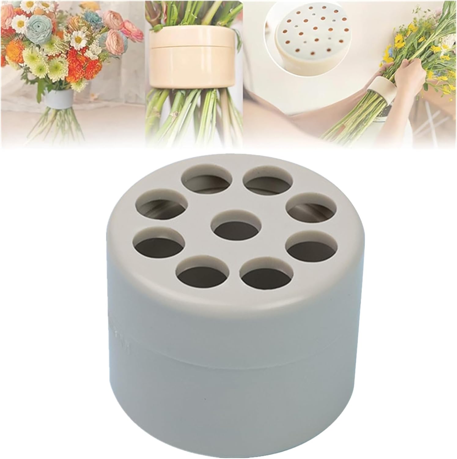 Spiral Ikebana Stem Holder, Spiral Stem Holder for Flowers