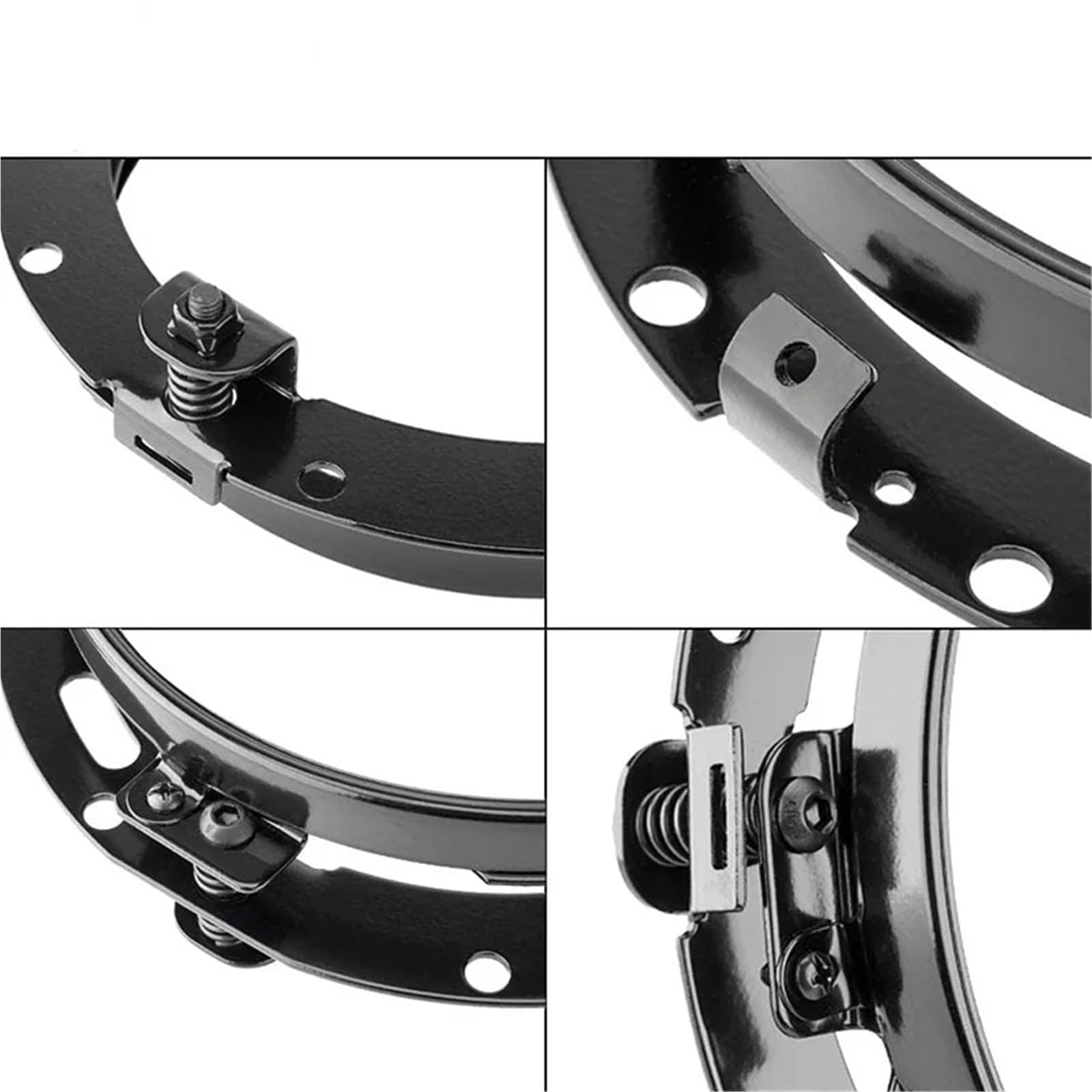 1 szt./2 . Uchwyt montażowy do 7-calowego pierścienia reflektora uchwytu lampy pasuje Jeep Wrangler JK TJ motocykl Uchwyt lampy przedniej
