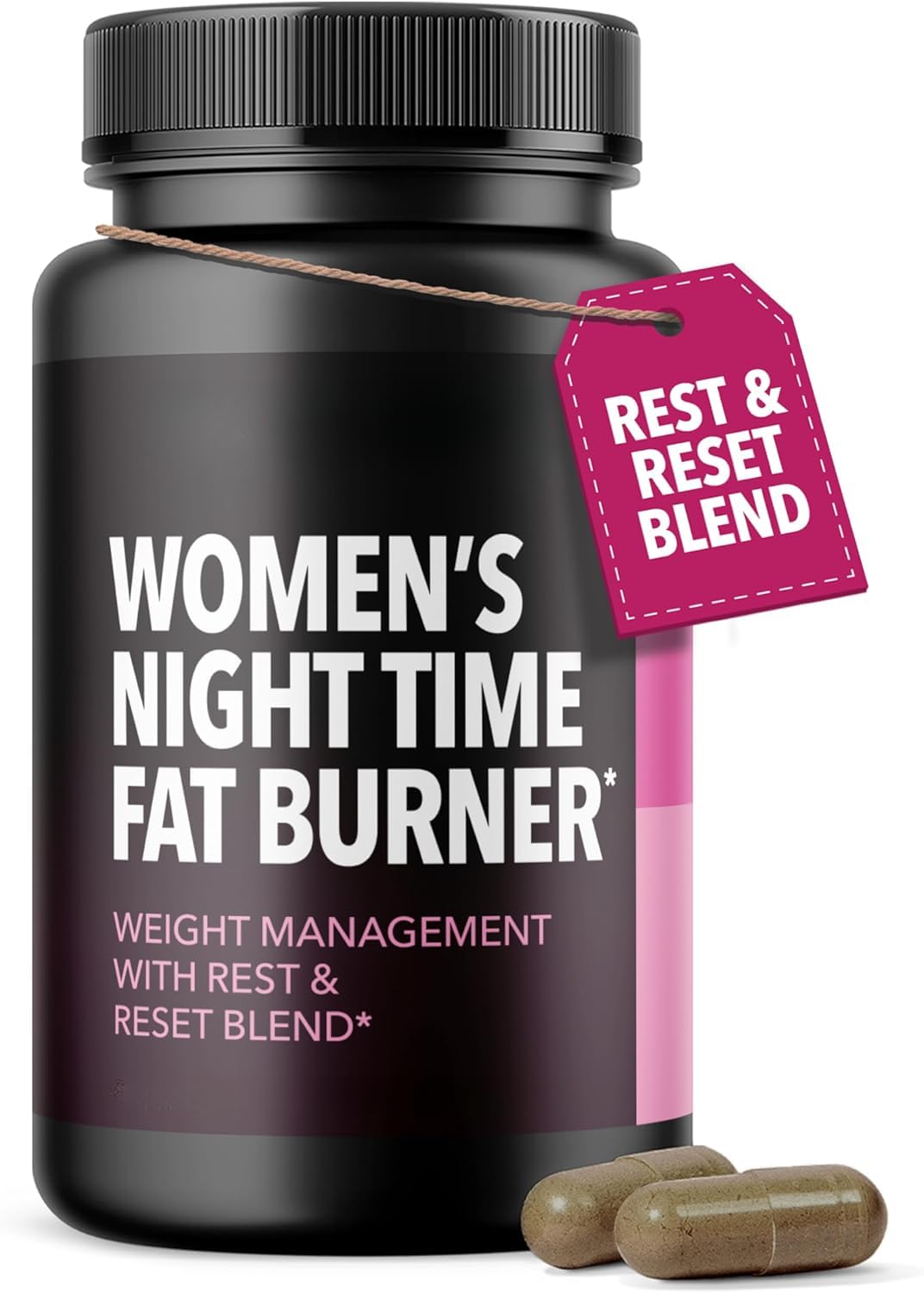 Brûleur de graisse nocturne pour femme – Coupe-faim pour la perte de poids