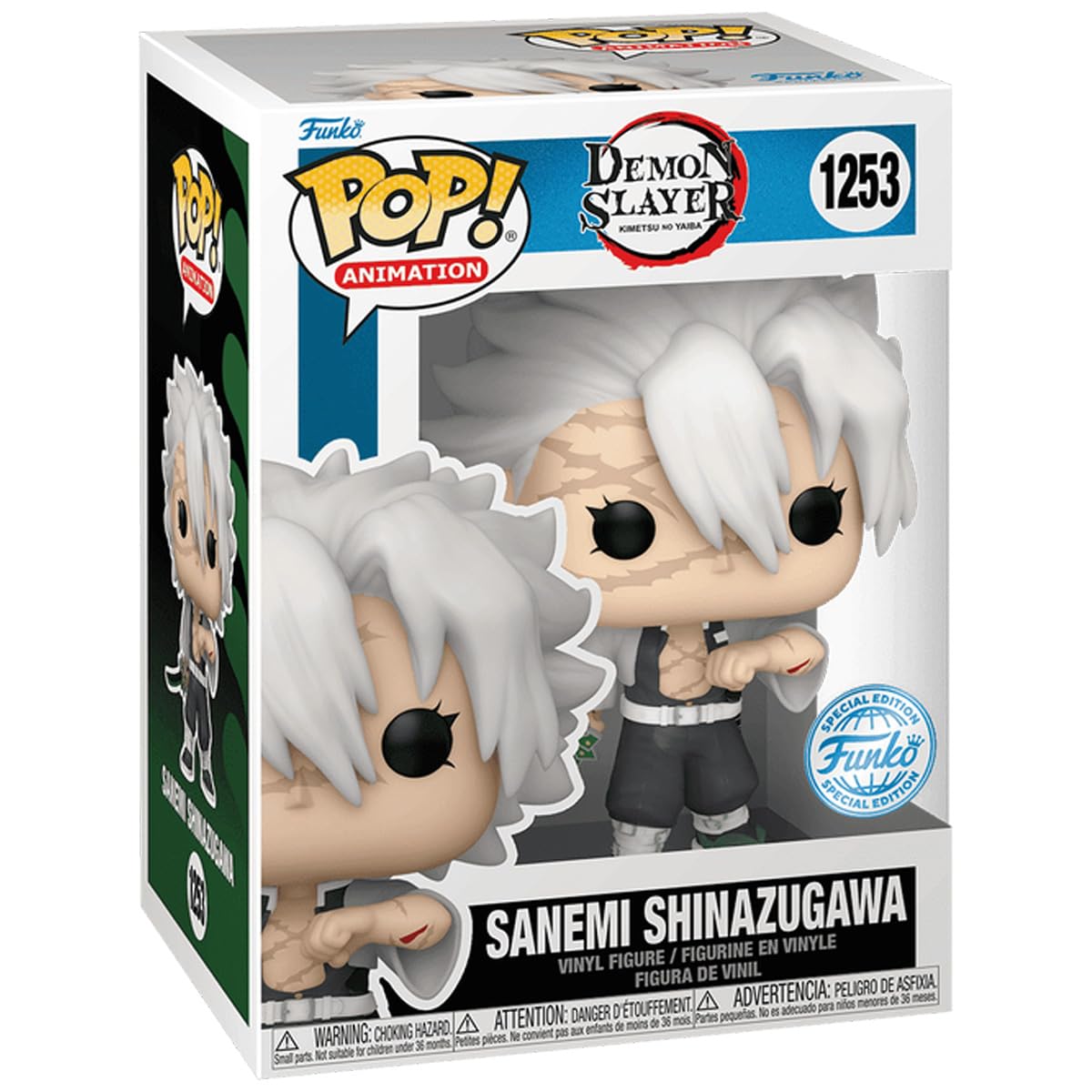 Amazon.co.jp: Pop! Demon Slayer 1253 Sanemi Shinazugawa