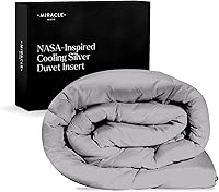 Vista 1 de Miracle Made Edredón para todas las estaciones, tela de algodón transpirable tratada en plata, resistente al pelo de las mascotas, ropa de cama