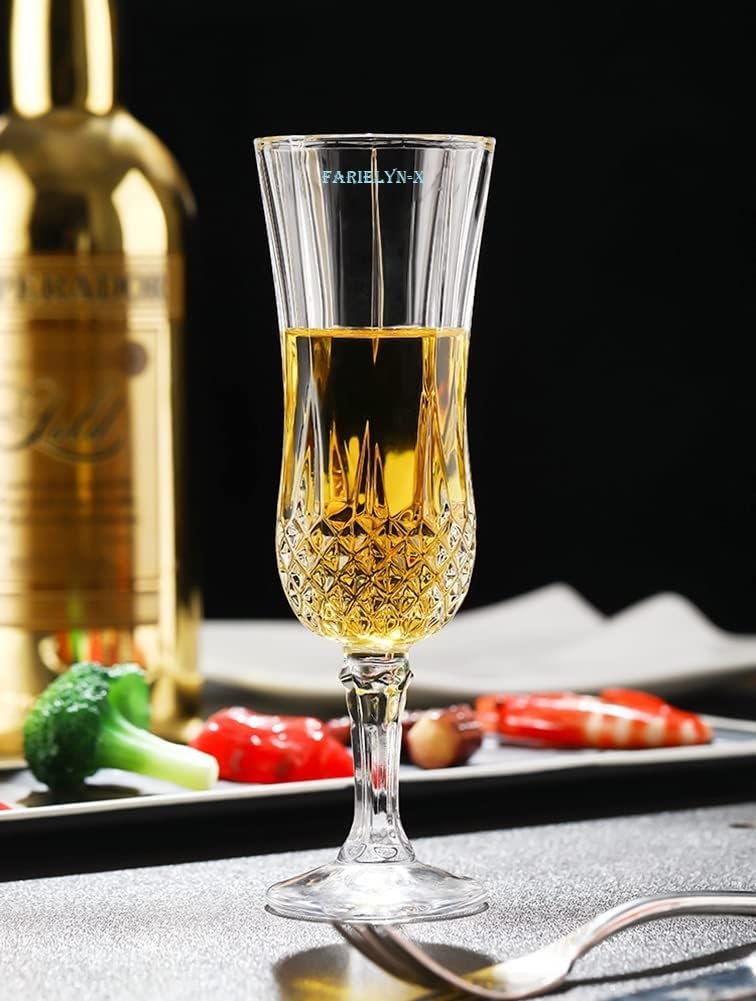 Italian Crystal Brandy Glasses - Set of 6 -5