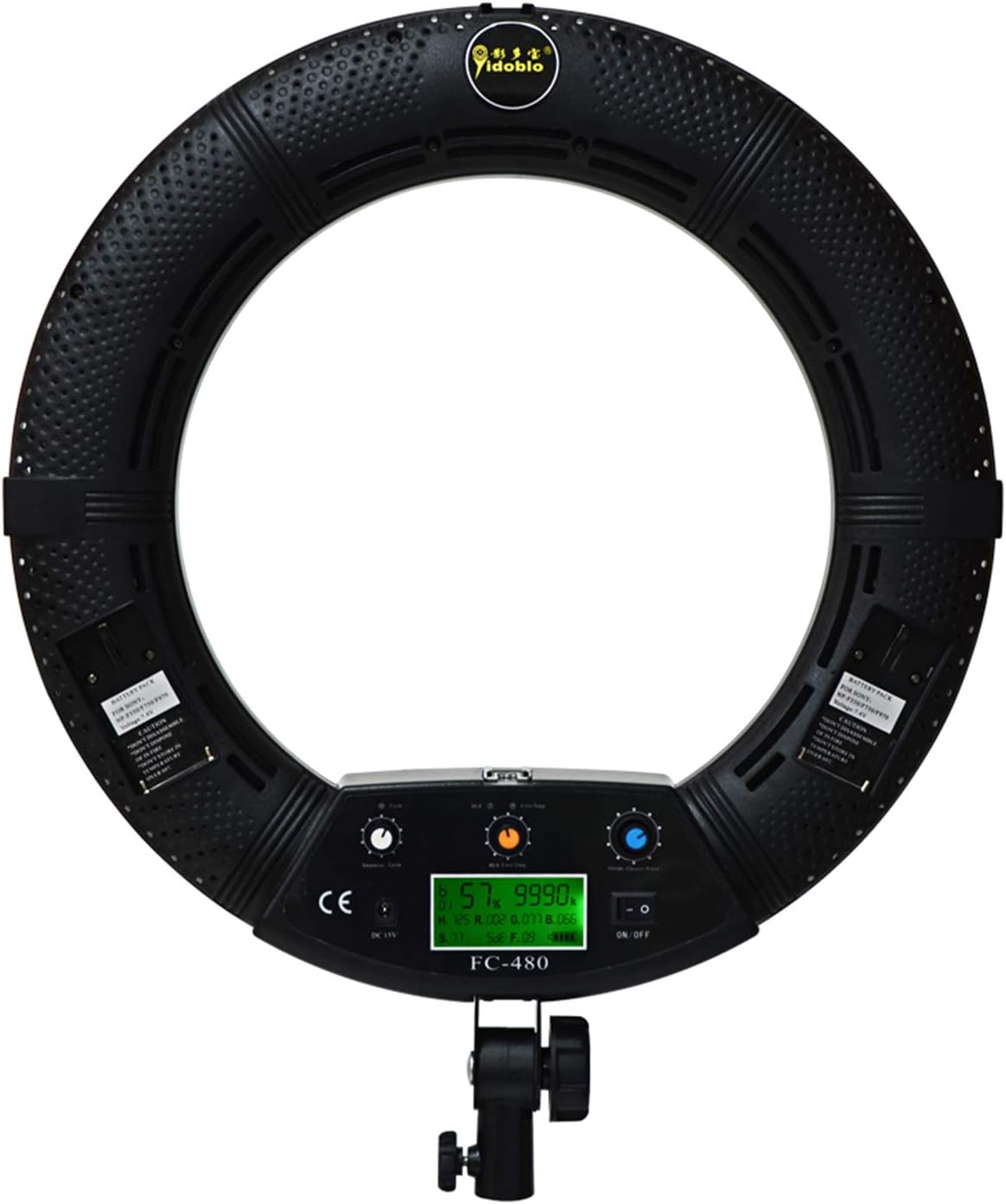 Aro De Luz Led 18 Inch Led Ring Light 70w Bi-color Dimmable Photo