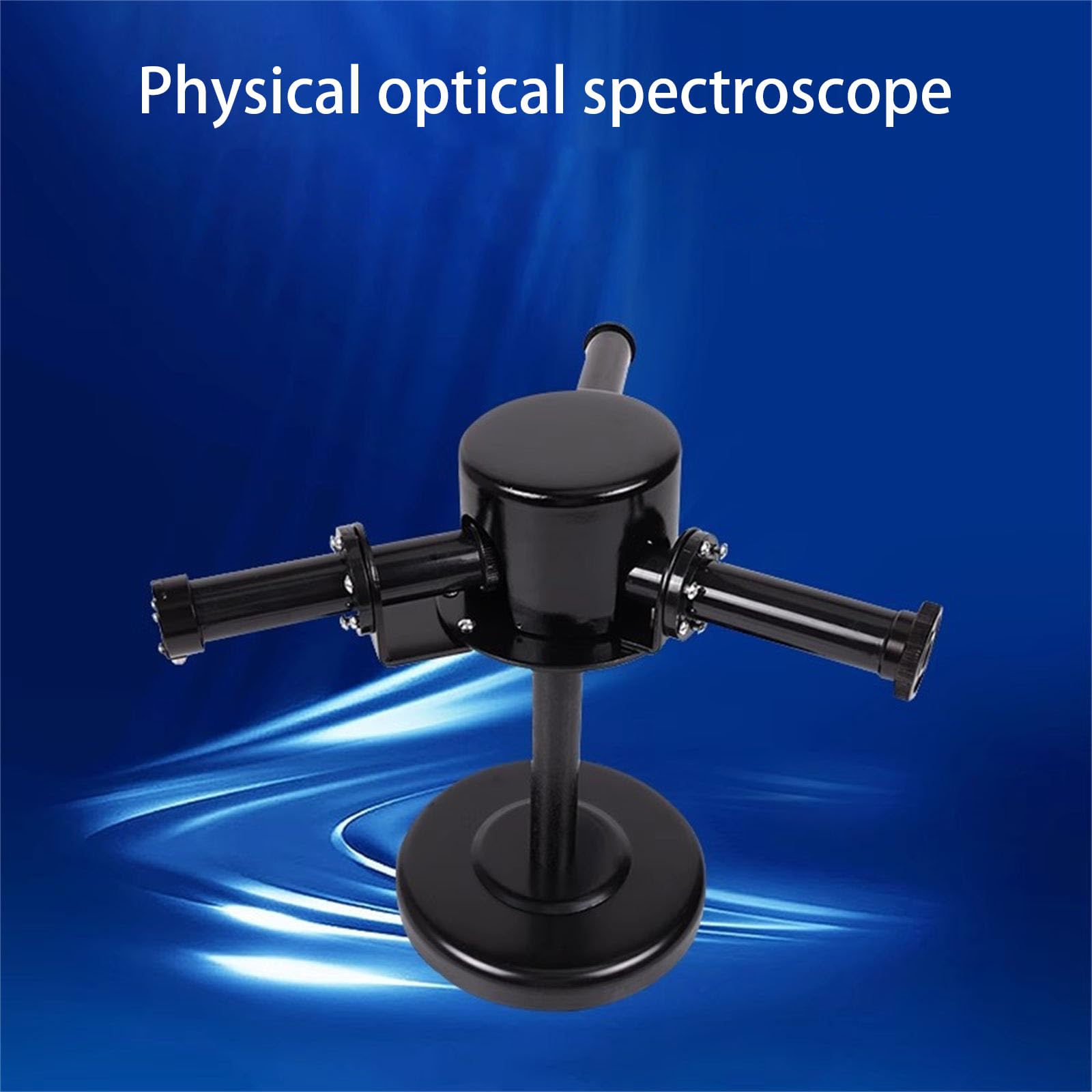Espectroscopio para escuela secundaria, equipo de enseñanza de laboratorio, óptica, prisma de laboratorio, divisor de haz portátil, espectroscopio portátil, experimento de física para clase