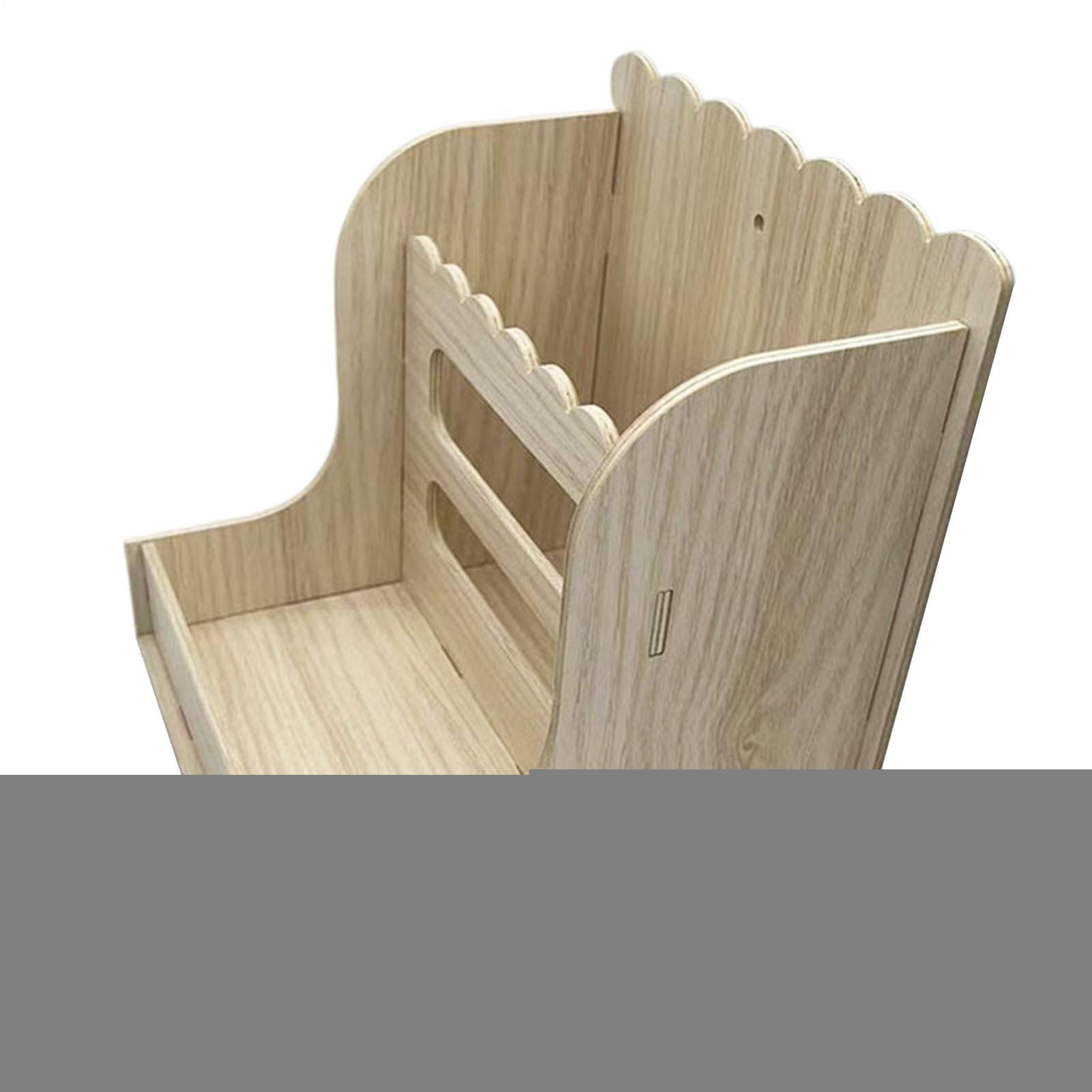 Mangeoire foin rongeur en bois naturel durable et robuste pour cage