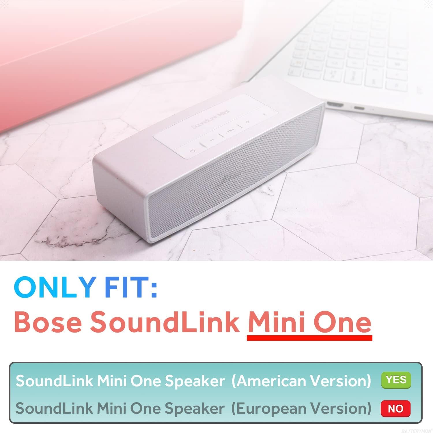061384 Speaker battery for Bose Soundlink Mini Bluetooth Wireless Speaker ?I One Model? 061386 063404 063287 061385 Series Haut-Parleur sans Fil Battery (7.4V 2230mAh 17Wh)