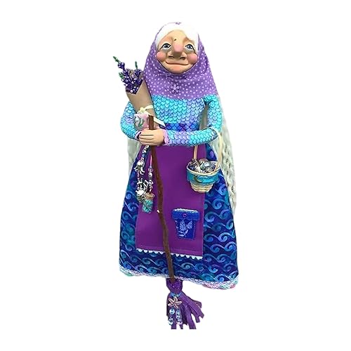 Handmade Kitchen Witch Doll, On Door Decor Luck Charm Home