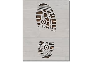 Shoe Stencil - Craft Template for Creating Artistic Shoe Designs