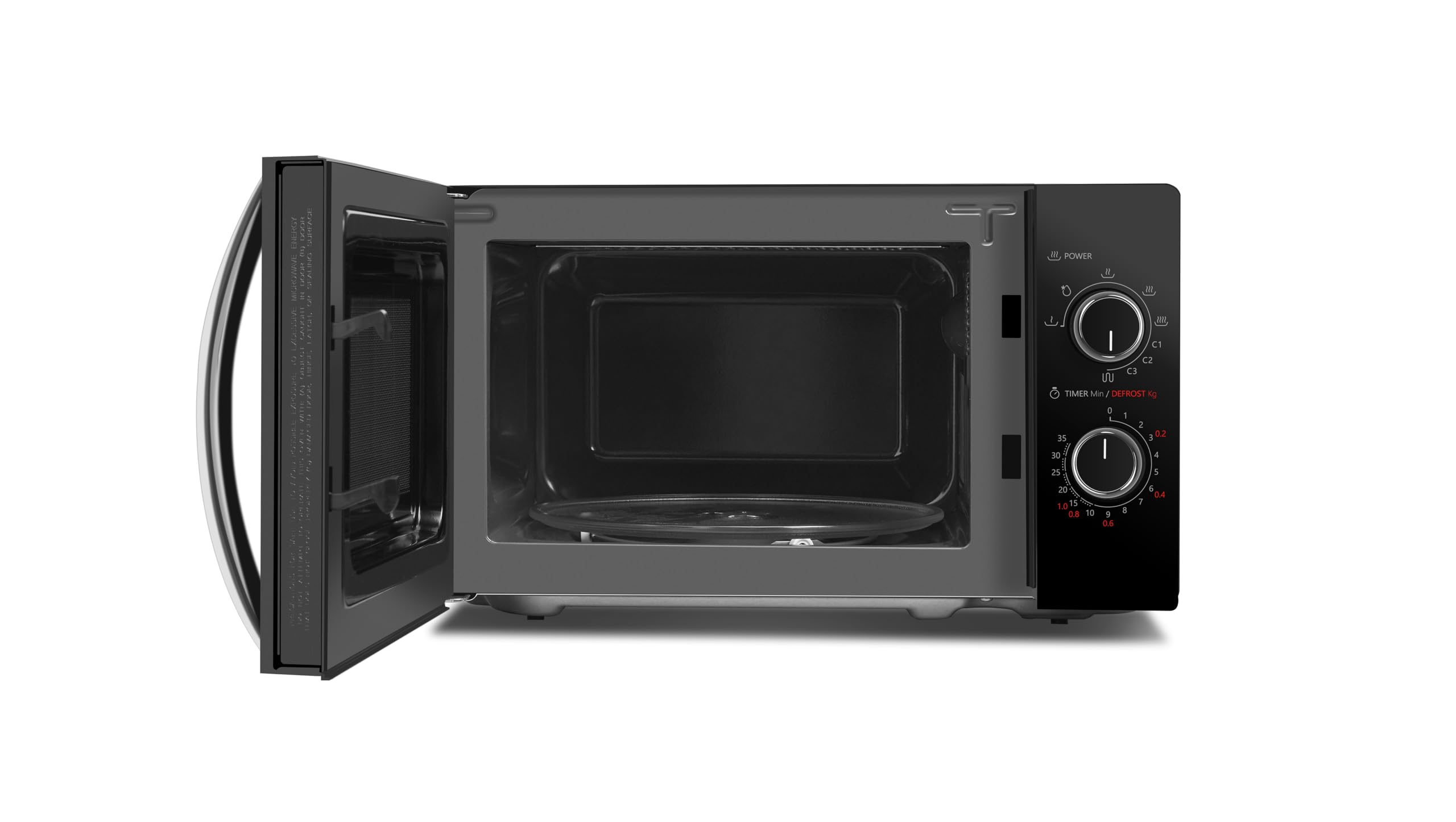 TOSHIBA Fours à vapeur de la marque modèle Microonde MW Mg20P Black Black