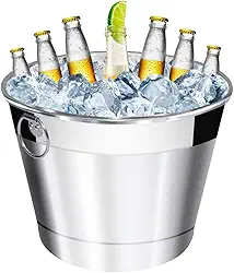 Balde de Cerveja e Gelo em Alumínio Térmico Lixado Beer 7L