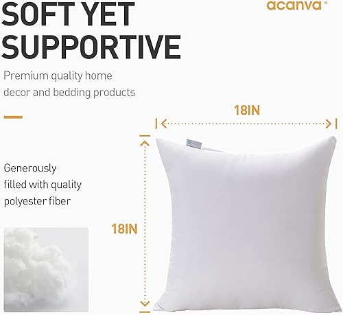 Miniatura 5 de Acanva - Relleno de polietileno para almohada