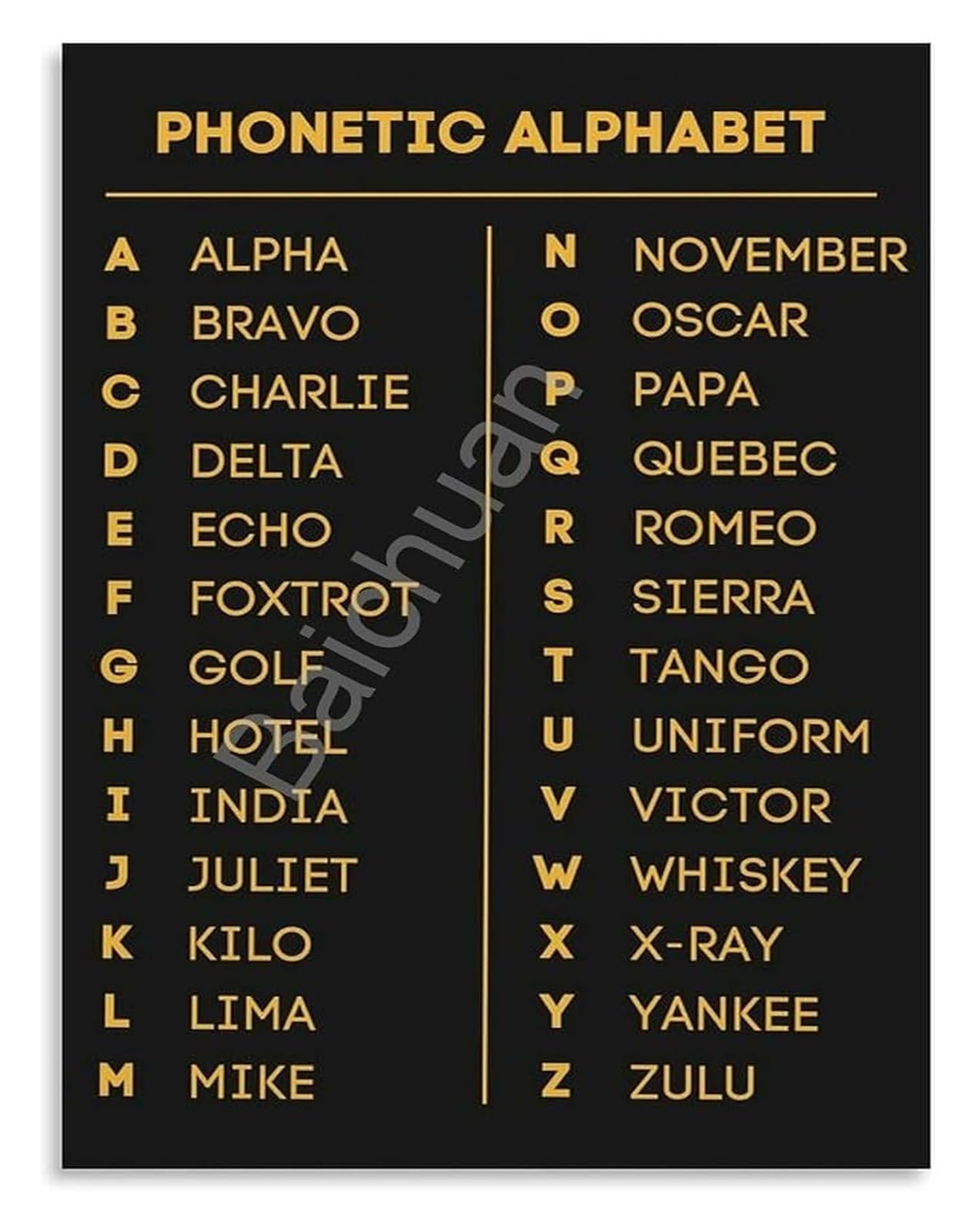 Language Acquisition Poster IPA Symbols Wall Art | Inspiring Decor for Polyglots Promoting Consistent Pronunciation Practice(Framed,16x24inch(40x60cm))