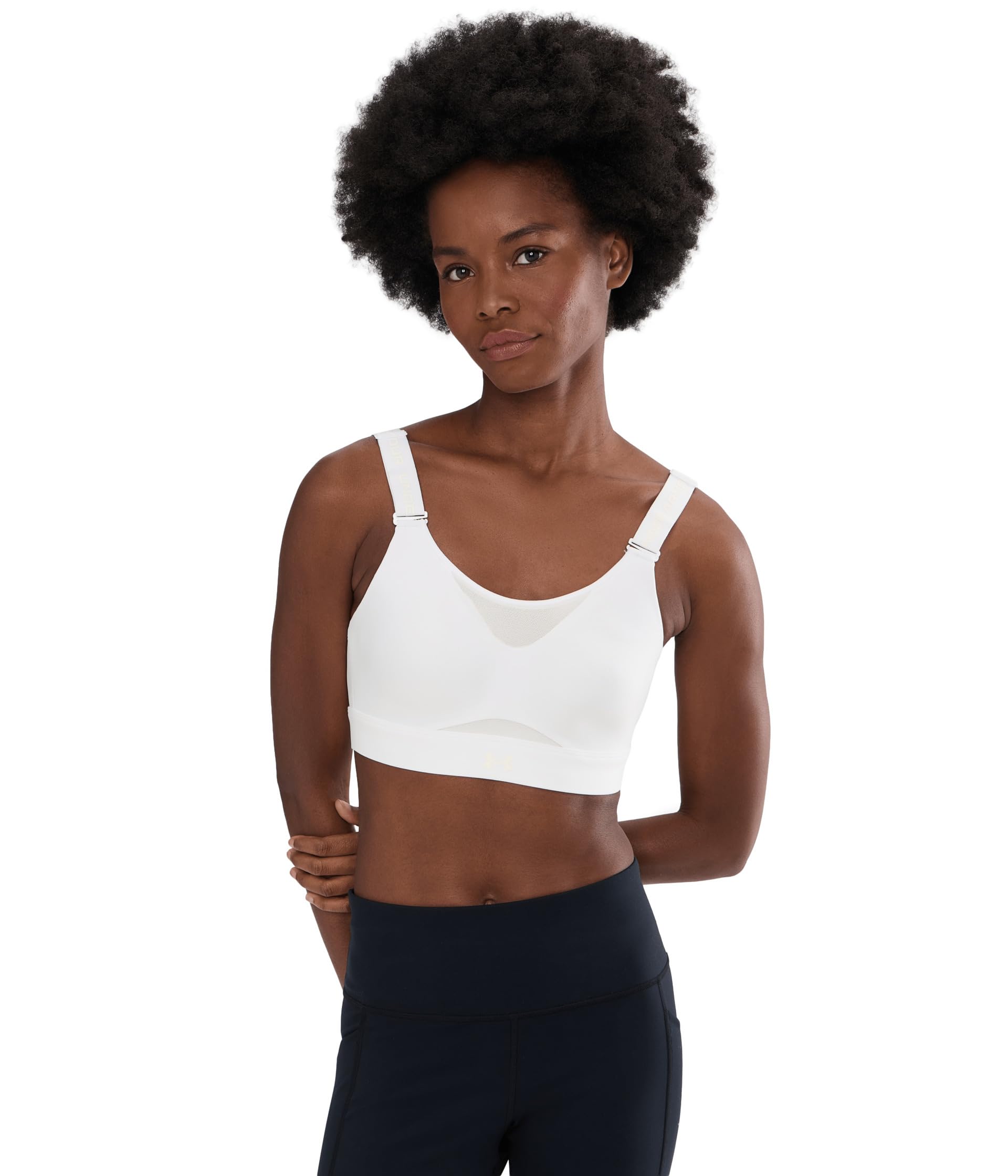 Under Armour Women's White / / White Underarmour-Uainfinityhigh2.0bra-Ld-Dd