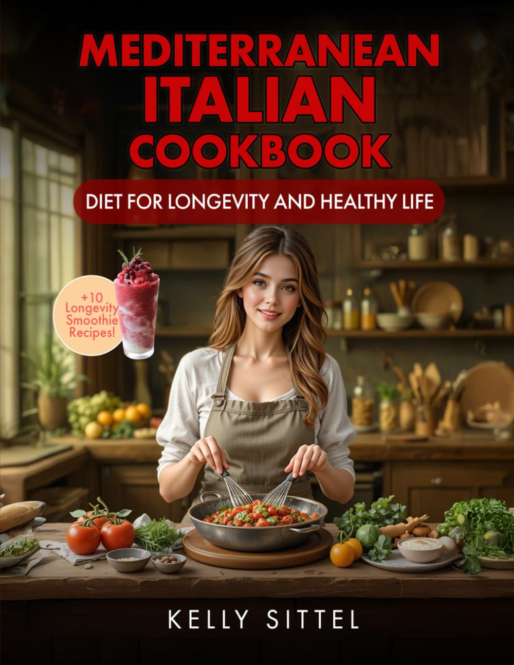Mediterranean Italian Cookbook: Diet For Longevity and Healthy Life