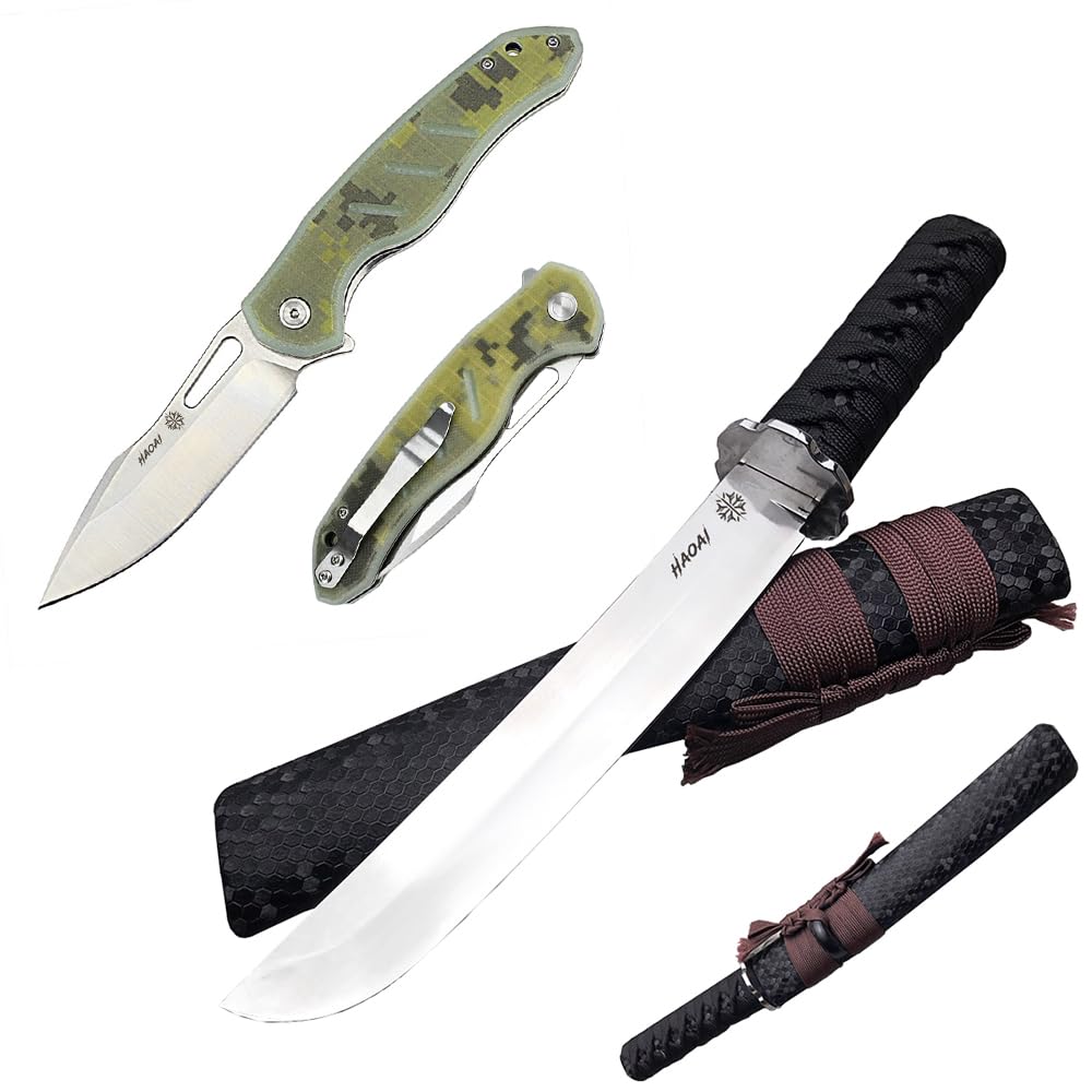 Artisanal Japonais tanto Couteau de Poche Pliant Camping et la Survie
