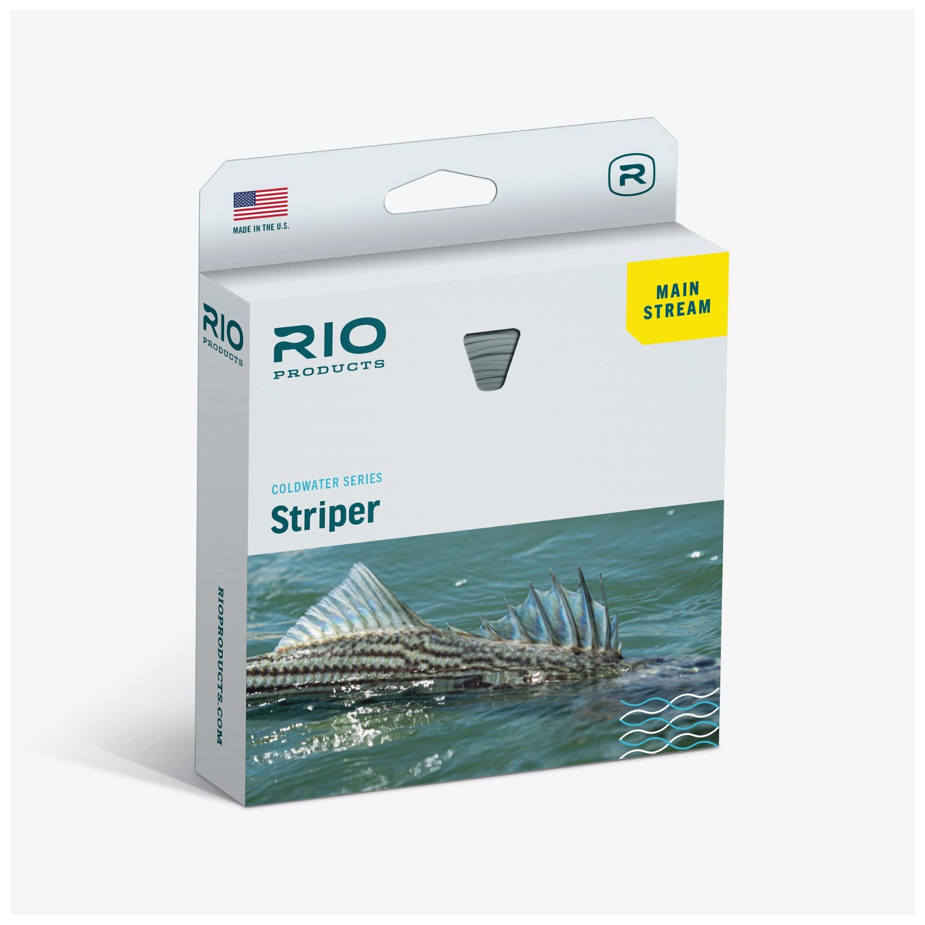 RIO Products Mainstream Striper, Fly Fishing Line for Striped Bass, Cold Water Series