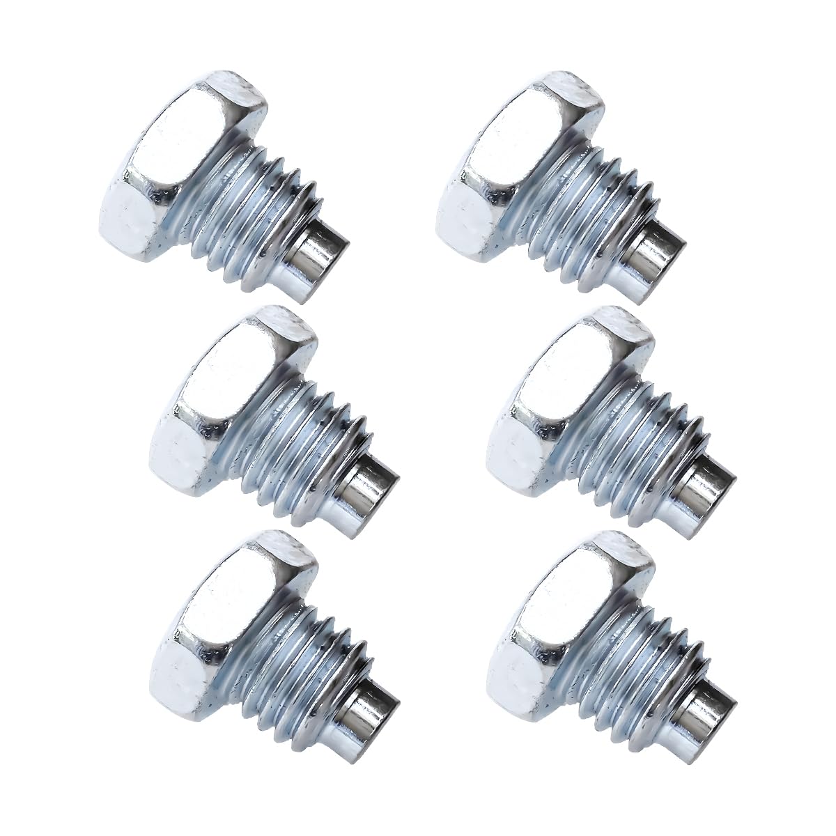 6PCS Car Floor Jack Handle Bolt, 3 Ton 4 Ton Automotive Horizontal Floor Jack Pressure Rod Fixed Screw for Hydraulic Top Handle, Horizontal Floor Jack Tiny Spare Parts Universal Fit