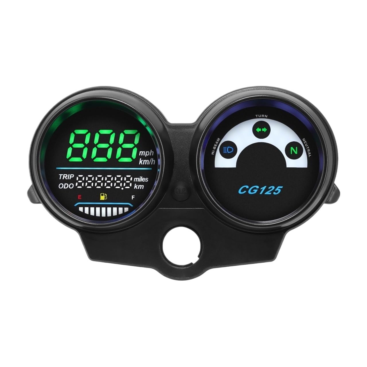 Digitale contagiri Per Il Brasile Per CG125 Anno Dal 2000 Al 2008 Per Fan 125 Per Titan 2013 Dashboad Pannello Digitale LED Tester Tachimetro Del Motociclo