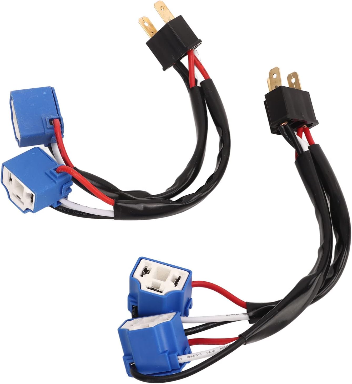 H4 9003 Wire Adapter Harness,2 Pcs H4 9003 Wire Harness