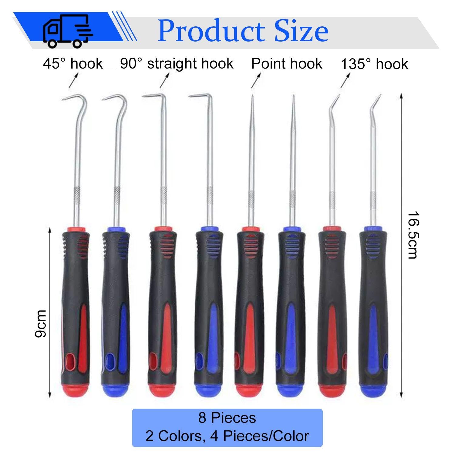 Strumento Di Eliminazione A 8 Pezzi, Strumento Di Sblocco, Smantellamento Dell'Auto E Strumenti Di Montaggio, Strumenti Di Tenuta Dell'Olio, Kit Mini-Pick, Strumento Spudger, Gadget.