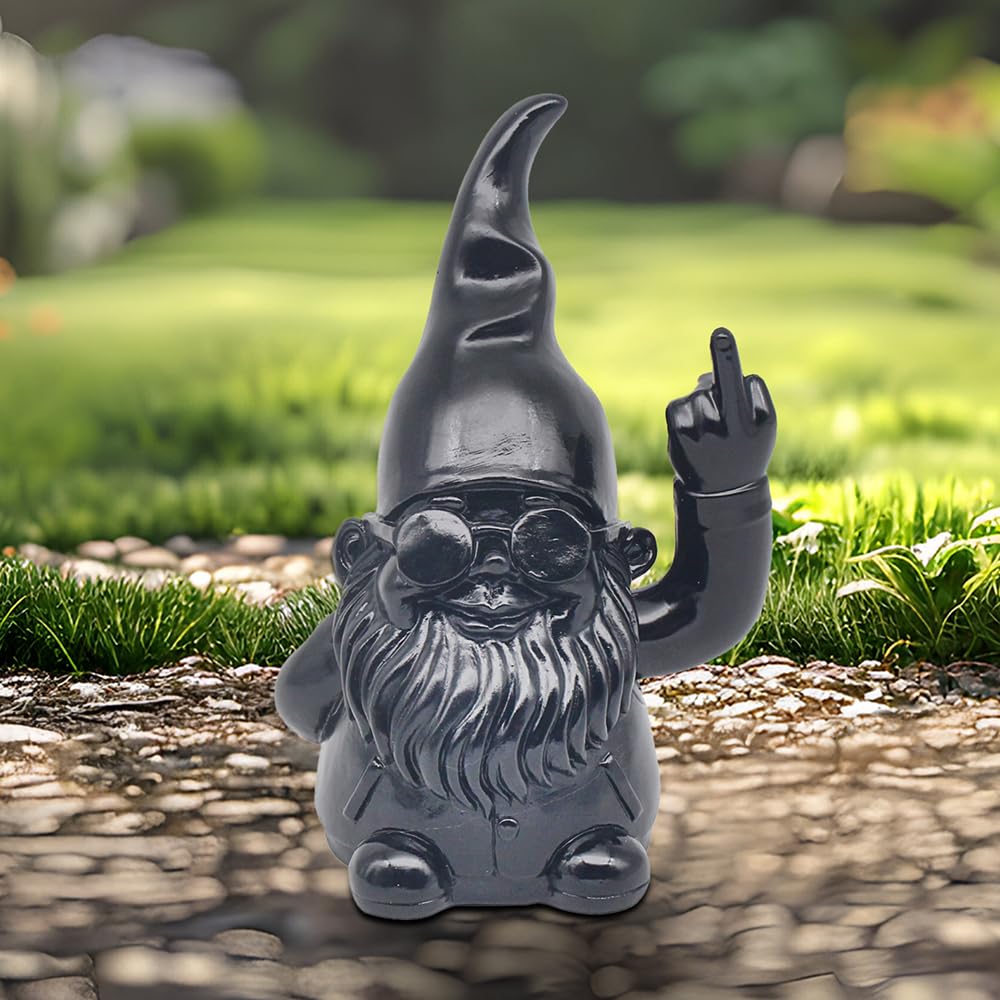 Lesser & Pavey Gnomes Home Decor Figurines & Ornaments For Home & Office | Decorative Home Accessories Statues For Indoor & Outdoor | Lovely Gifts for Women & Men Peace Hands Pink 20 Cm — view 21