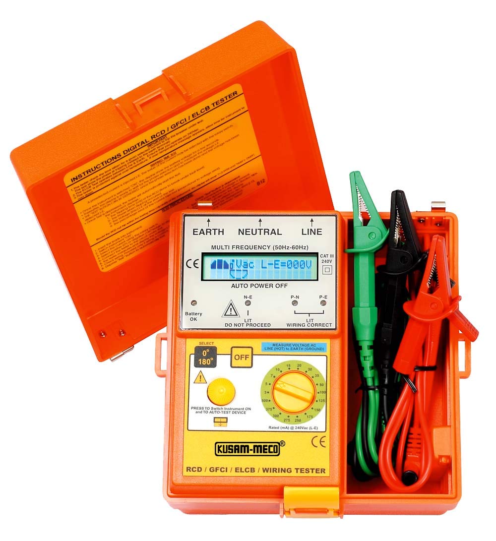 Kusam-Meco DIGITAL ELCB TESTER(7 FUNCTION; 17 RANGES) KM-1812EL-B (B08CRNGC1R) Amazon Price History, Amazon Price Tracker