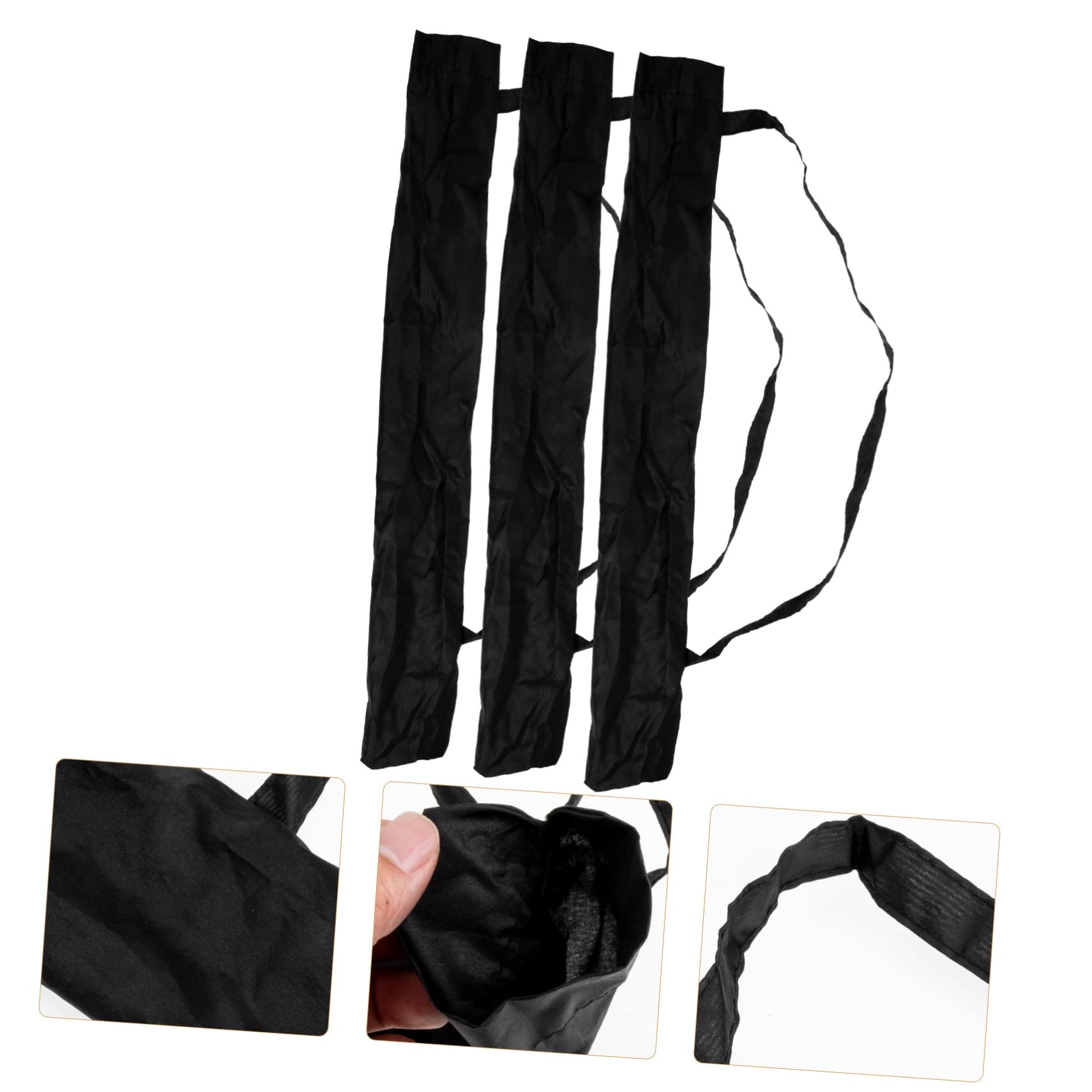 YARNOW 15piezas Bolsa De Almacenamiento De Paraguas Correas Para Hombro De Color Negro Para Paraguas Para Uso Externo