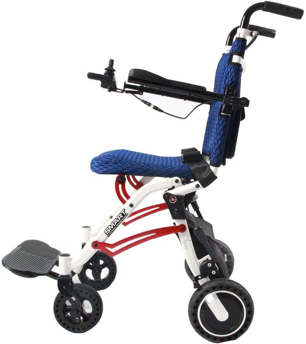 Rubicon Super Lightweight Electric Wheelchairs, Weight Only 36Lbs Support 220 Lbs. (Delivery 2-5 Business Days) : Health & Household