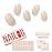 NAILOG Gel Nail Polish Strips, 20 Extra Long Semi Cured Nail Strickers | Glossy and Long Lasting Gel Nail Strip with Soft Gel Finish | Glimmer