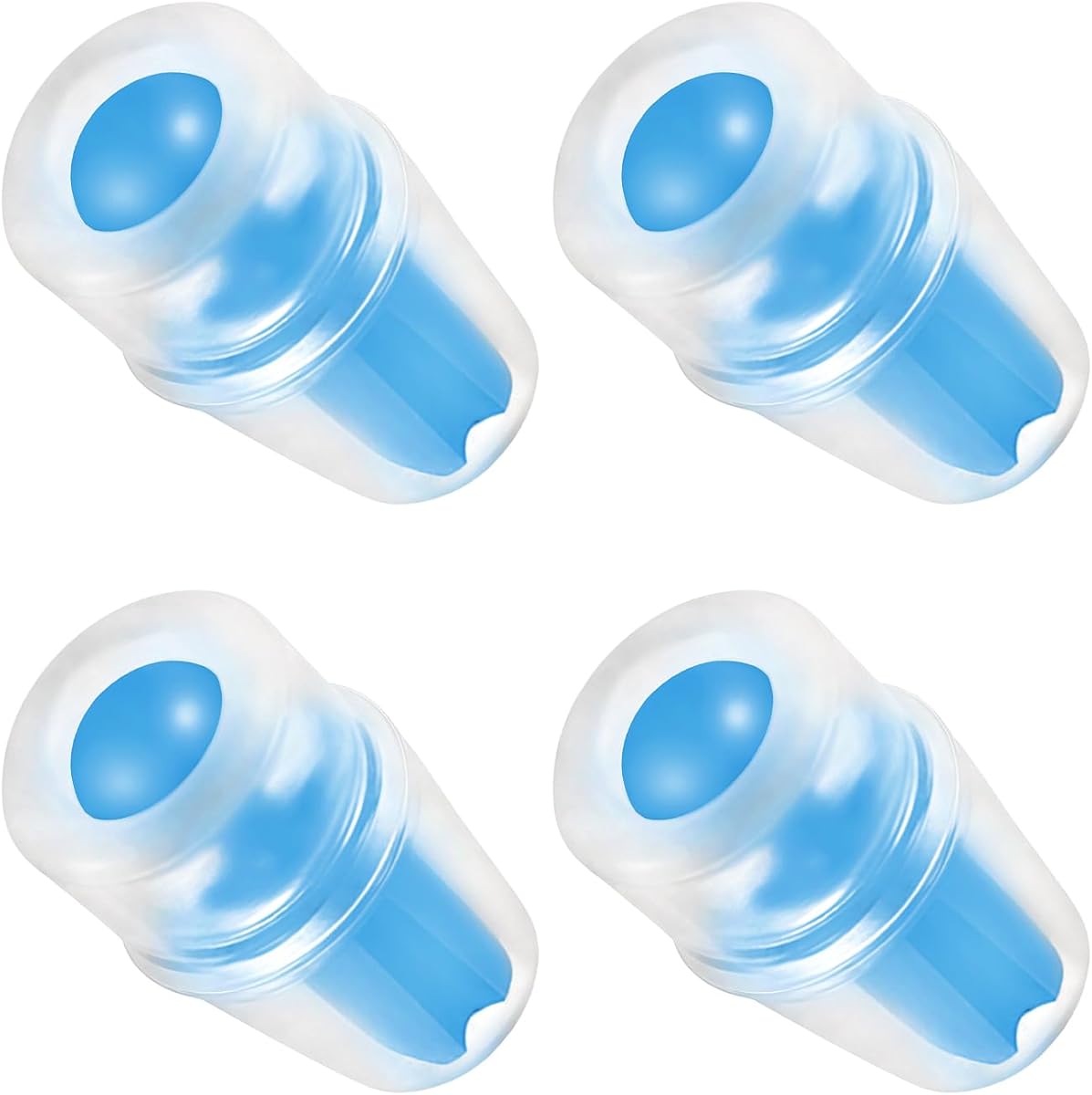 Bite Valve Replacement Mouthpiece Fit for Hydration Pack Bladder Water Backpack and Most Brands(4-Pack), with Shutoff Valve and Tube O-Ring